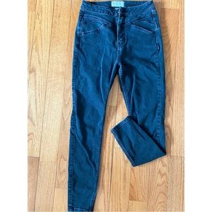 Free People Black Skinny Jeans
